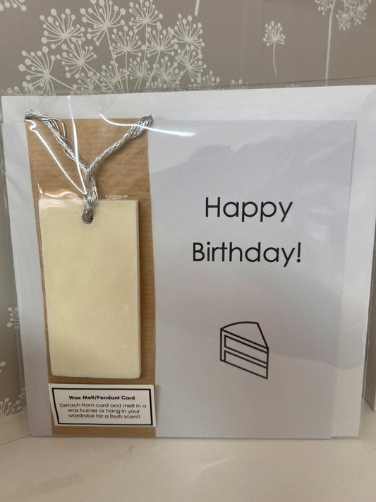 Wax Melt Greetings Card