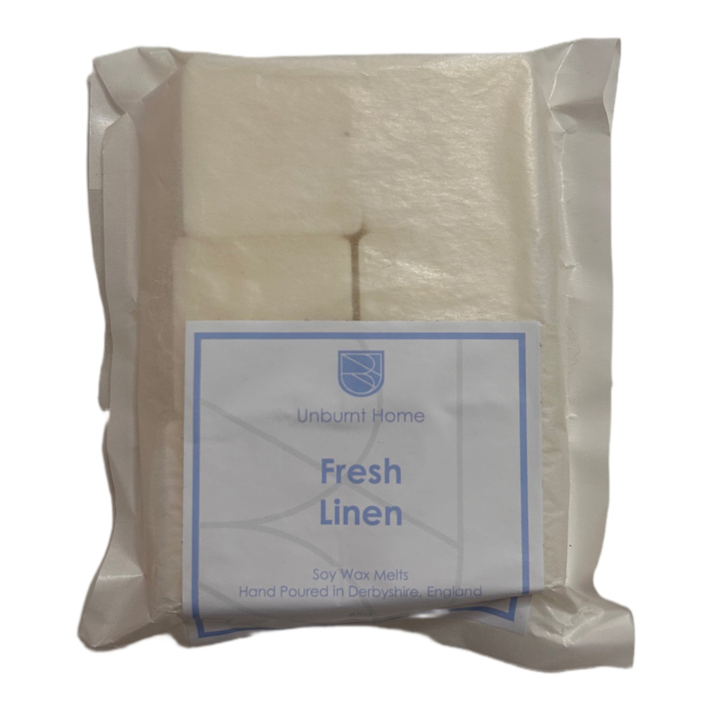 Fresh Linen Wax Melts pack of 6 on a white background