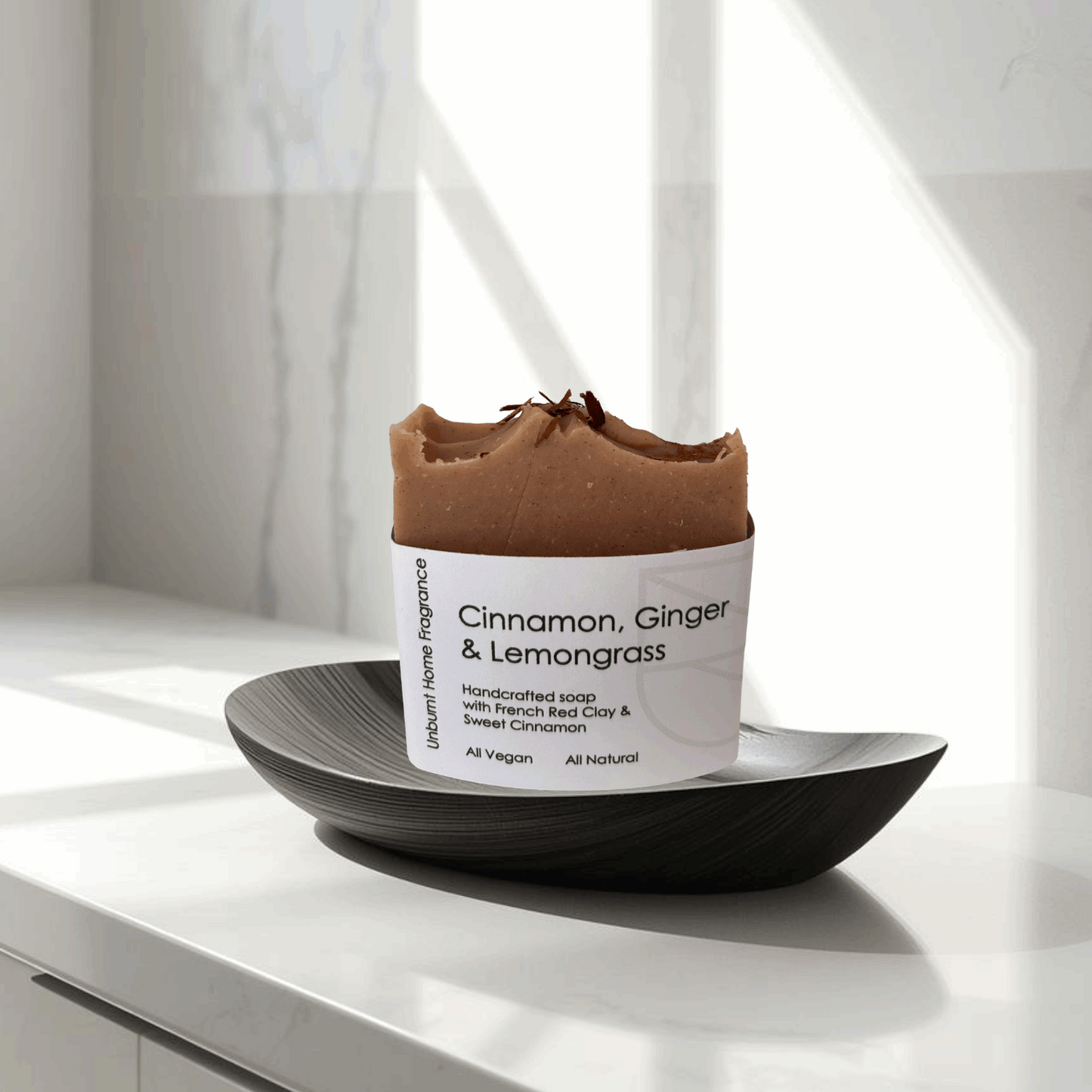 Cinnamon ginger and lemongrass soap