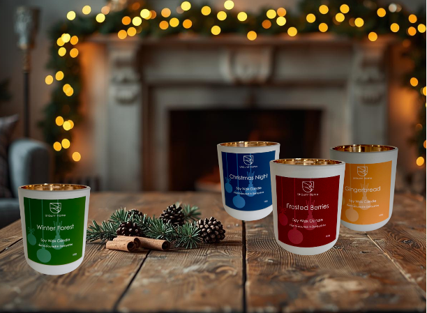 Unburnt Christmas Candle Collection