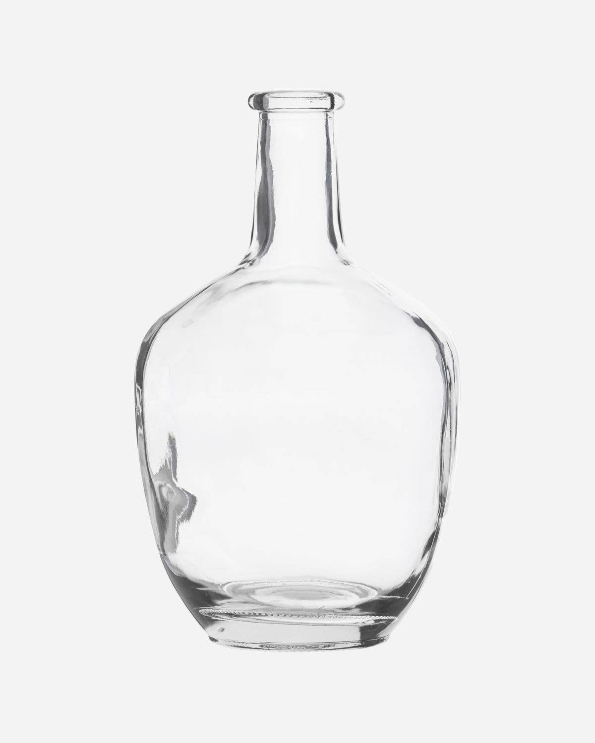 Glass Bottle Vase | Recycled Glass | Height 25cm