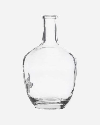 Glass Bottle Vase | Recycled Glass | Height 25cm