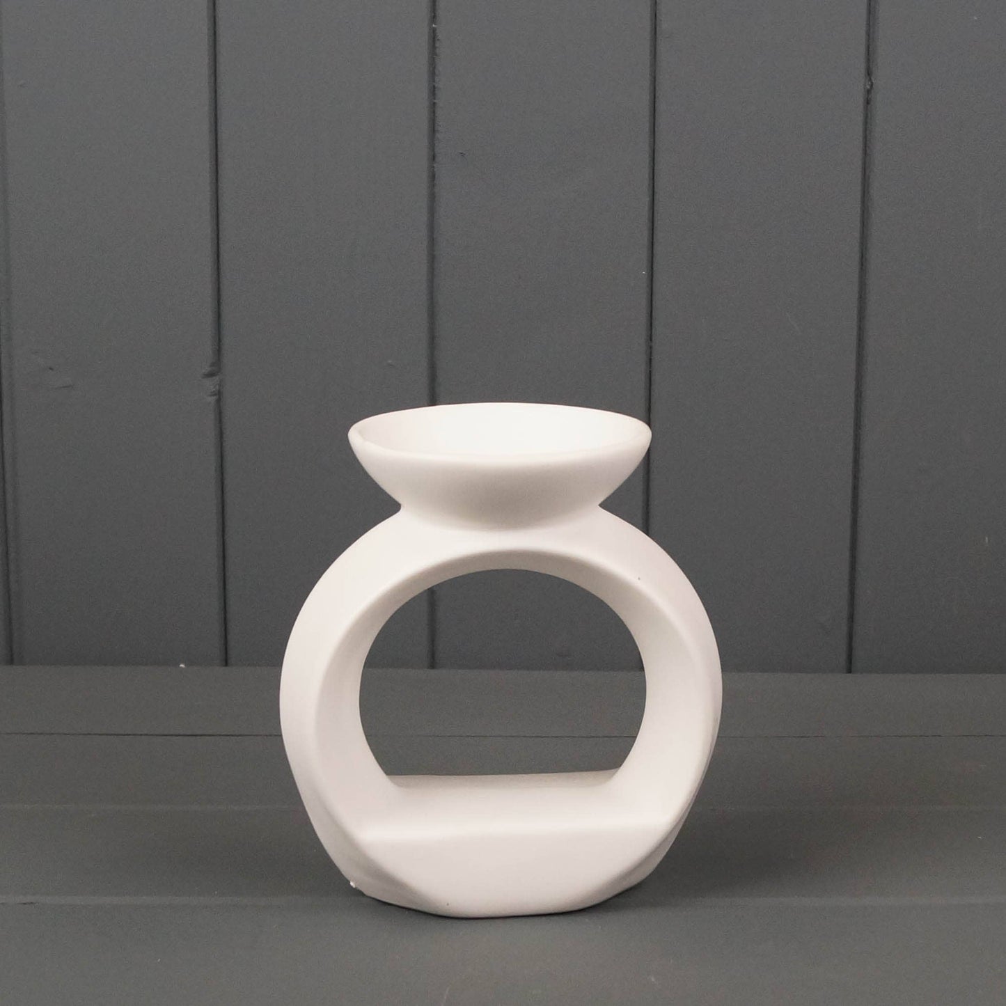 White Ceramic Wax/Oil Burner