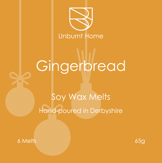 Gingerbread Soy Wax Melts - Pack of 6