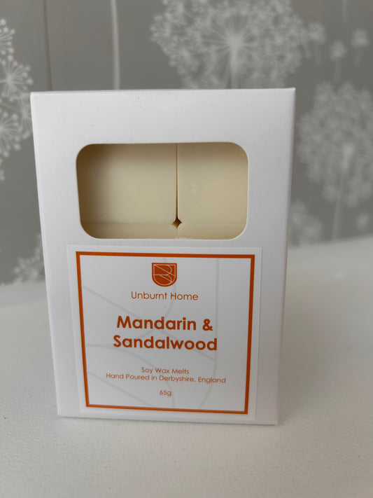 Mandarin & Sandalwood Wax Melts