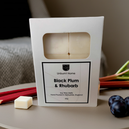 Black Plum & Rhubarb Wax Melts - Pack of 6