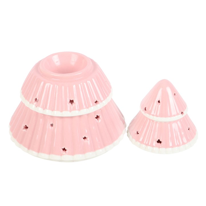Pink Christmas Tree Melt or Oil Burner