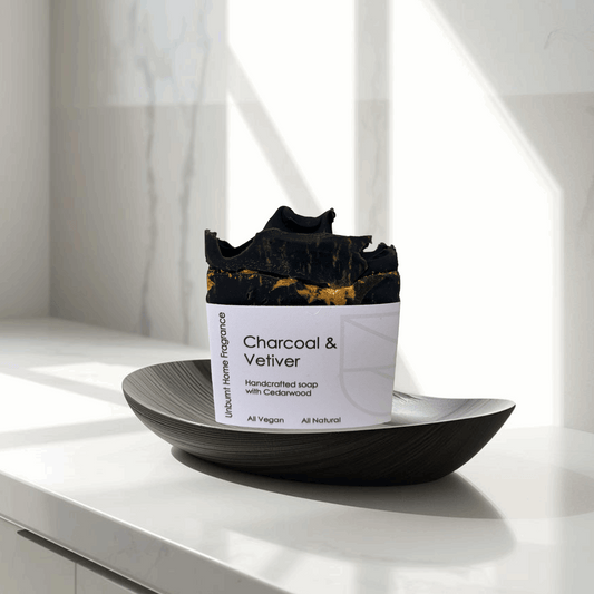 Charcoal Vetiver and Cedar Wood Soap