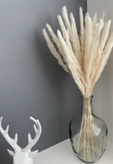 Glass Bottle Vase | Recycled Glass | Height 25cm